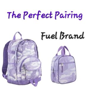 👀50% OFF👀 NWT‼️Fuel brand Backpack & Matching Lunch Bag